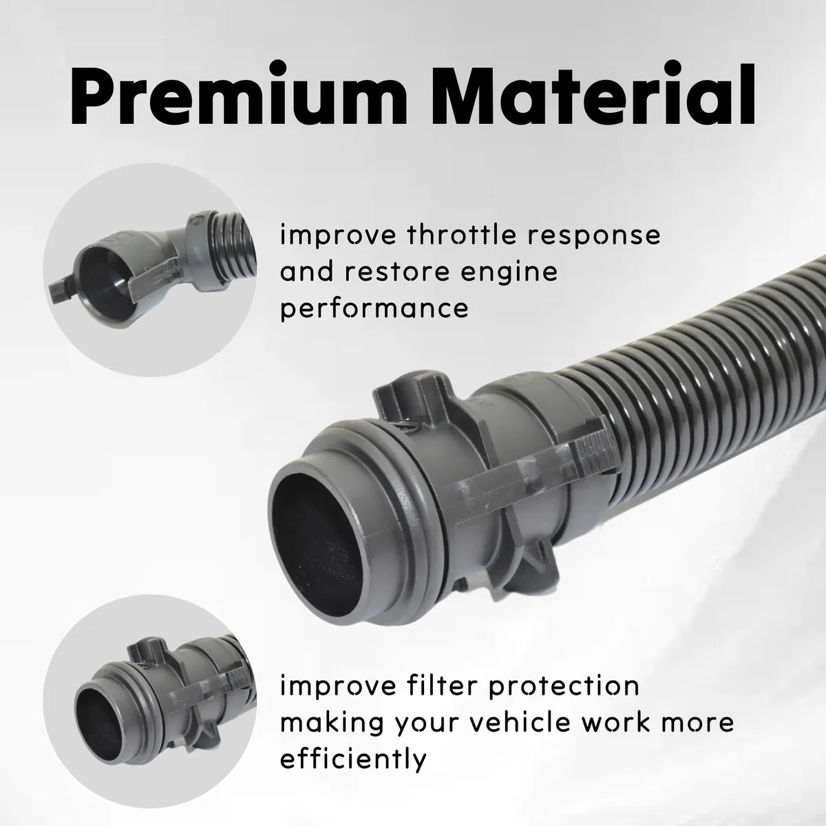 Air Intake Breather Hose, Filter Cleaning Tube Induction Kit for F20 F21 F22 F23 F30 F31 F34 13717823517