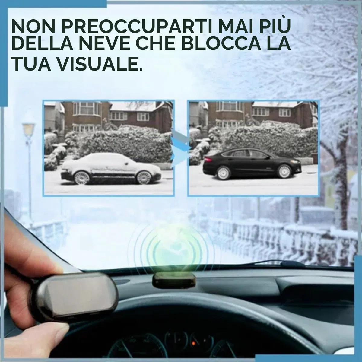 Strumento antigelo anti-interferenza per auto, dispositivo elettromagnetico per la rimozione della neve, dispositivo elettromagnetico antigelo, rimozione elettromagnetica della neve, dispositivo