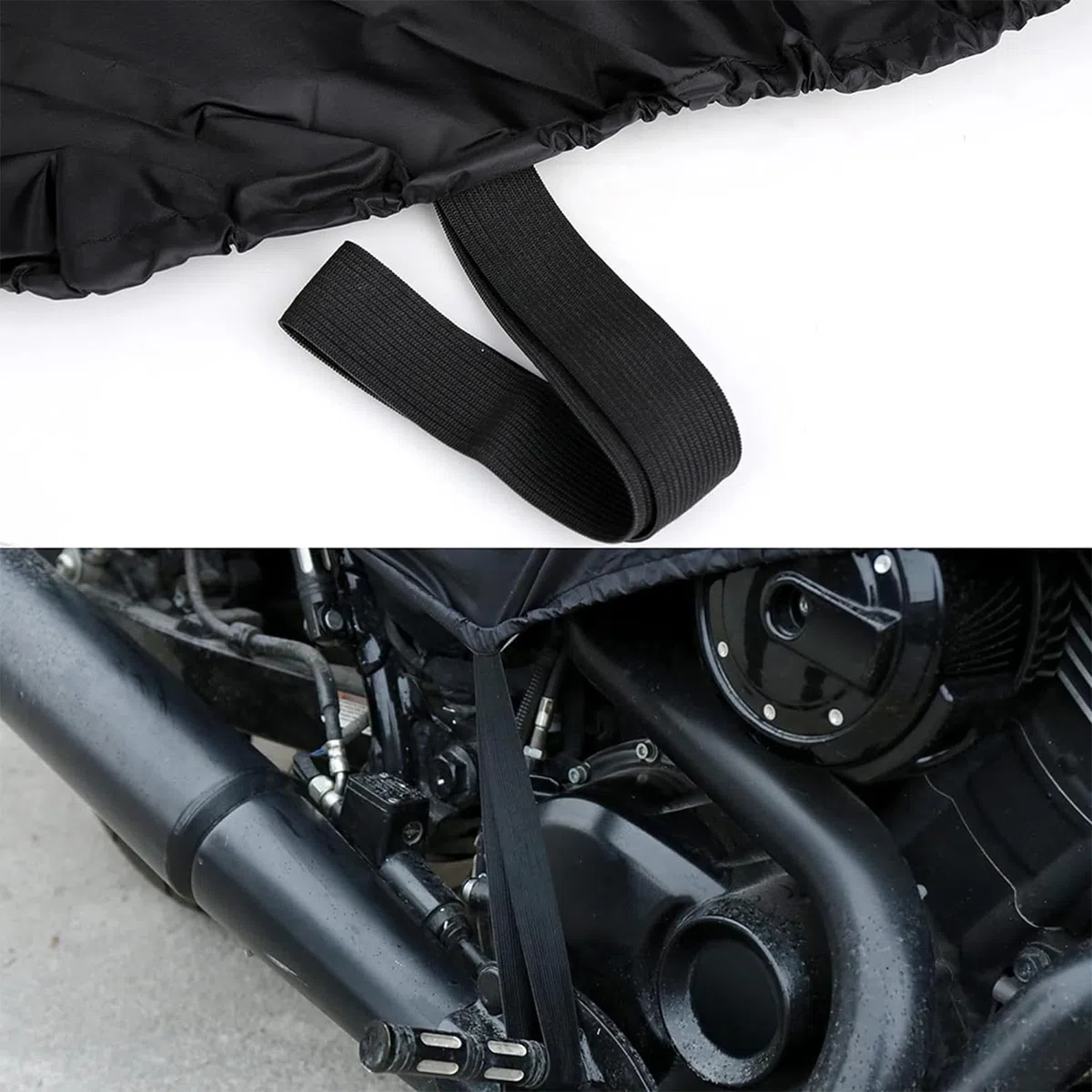 Copri Moto | Copertura per Moto Esterna Resistente per Riparo e Conservazione,Custodia Universale Antipolvere e Anti UV con Protezione Solare per Veicoli Elettrici e Auto