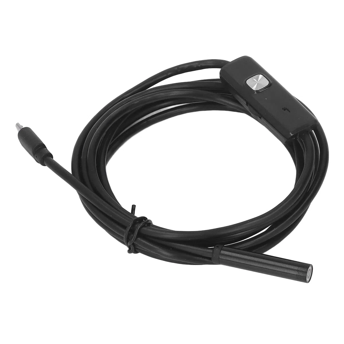 Telecamera per Ispezione con Luce 7mm Endoscopio USB IP67 3MP Angolo di Visione 70 Gradi Cavo Flessibile 2 Metri Compatibilità Universale per Smartphone e Laptop Final Selling Points