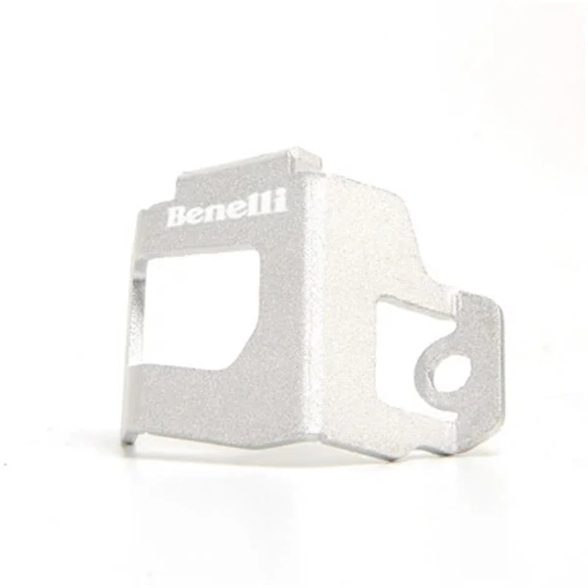 Copertura del serbatoio del liquido dei freni posteriore del motociclo Tappo olio CNC Protector adatta for Benelli Leoncino 250 BJ250 752S TNT 302S BN302 Accessori(Silver)
