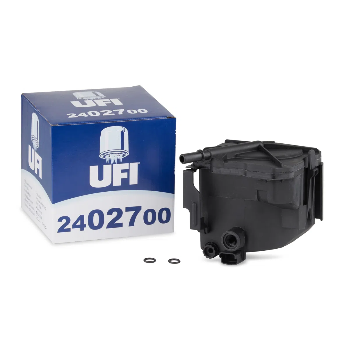 UFI Filters, Filtro Gasolio 24.027.00, Filtro Carburante per Ricambio, Adatto ad Auto, Applicabile su Diversi Modelli Citroen, Fiat, Ford, Mazda, Mini, Peugeot, Suzuki e Volvo