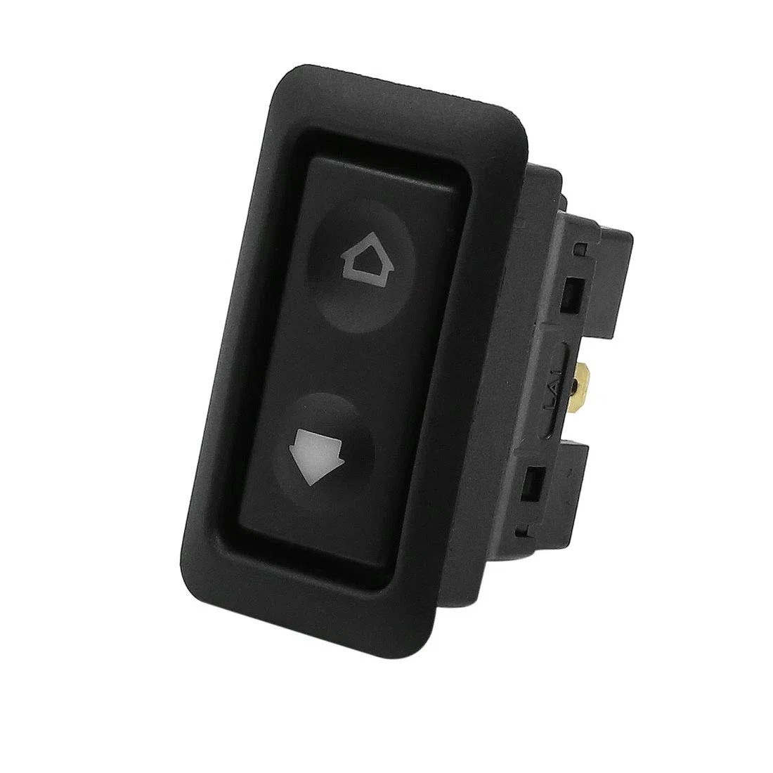 X AUTOHAUX 4 pz DC 12 V Universale 6 Pin Momentaneo Elettrico Illuminato Interruttore Finestra di Potenza per Auto Luce Casuale Colore Della Lampada