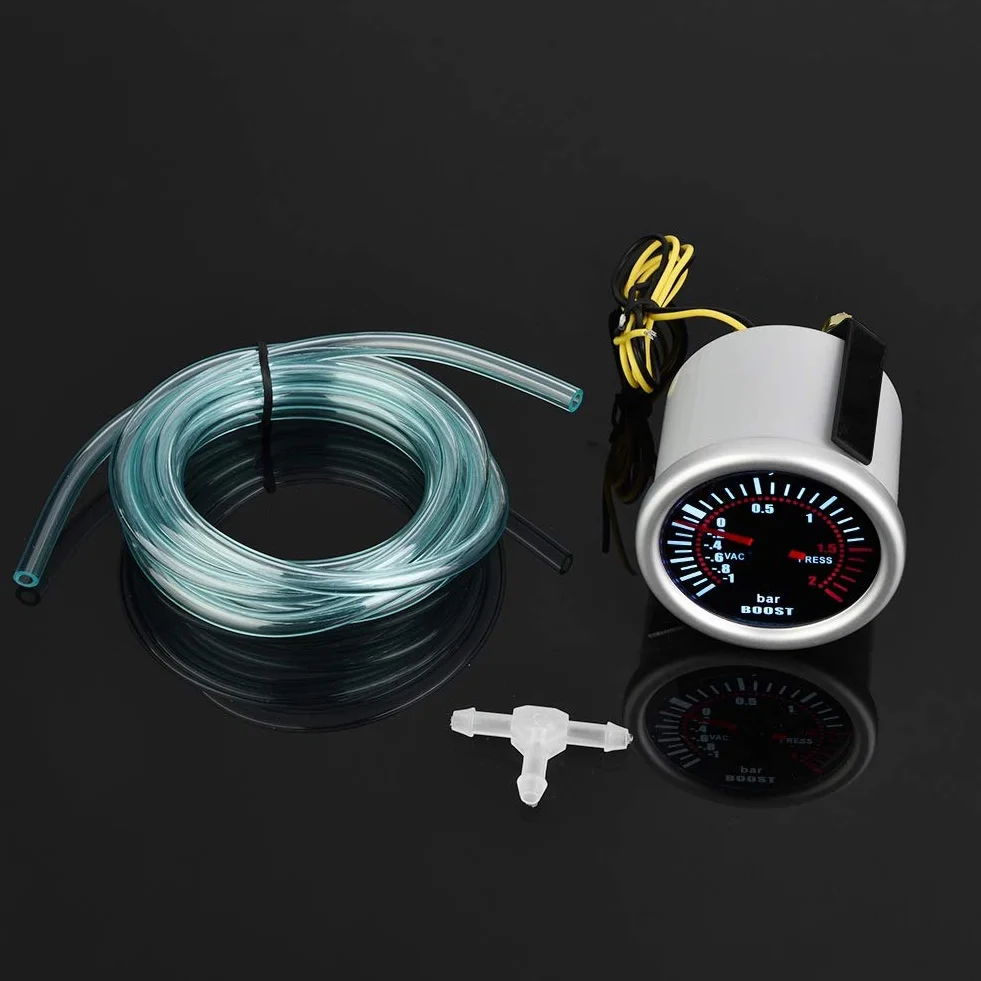LED Digital Turbo Boost PSI Gauge Meter Car Universal 12V