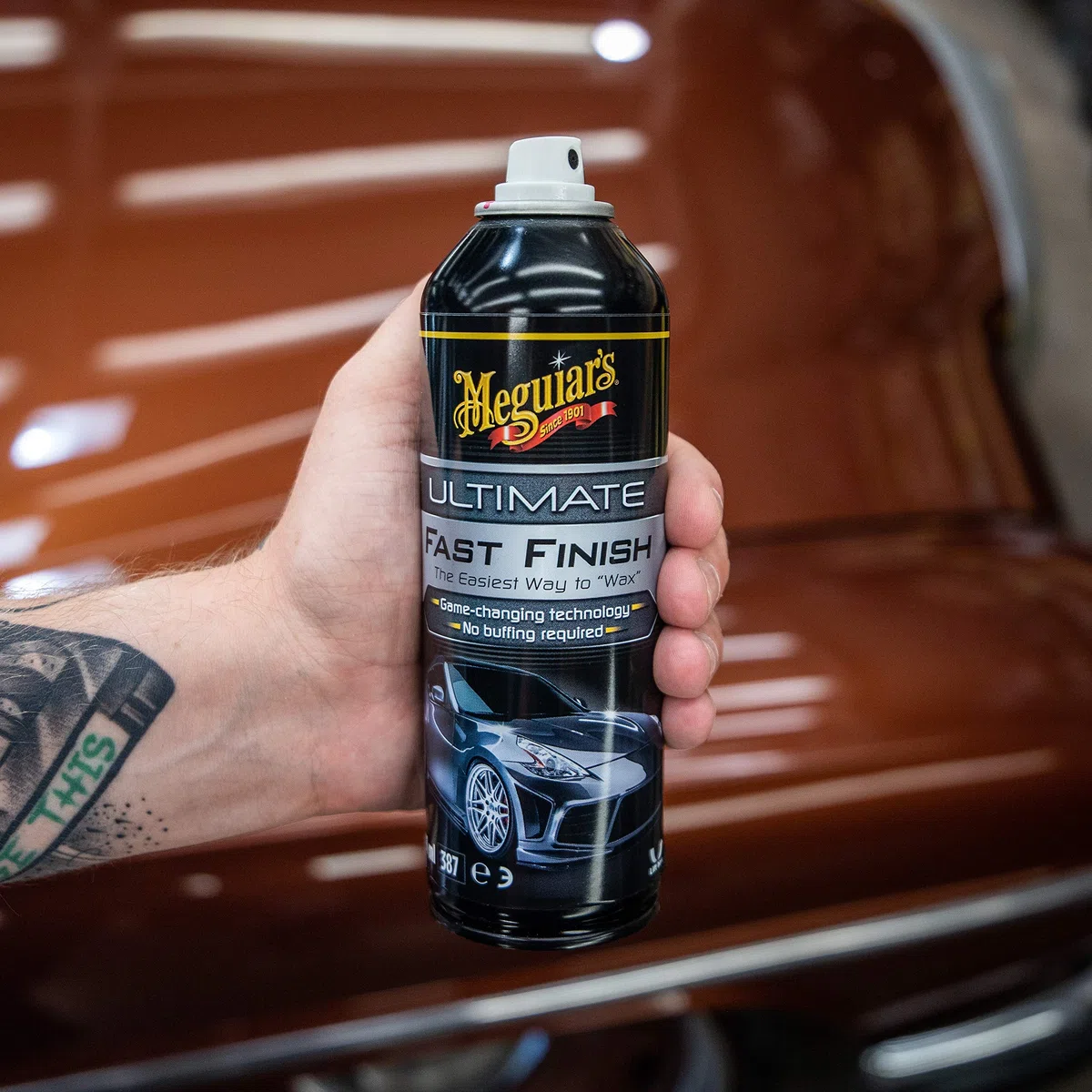 Meguiar's G18309EU Ultimate Fast Finish, Cera Veloce Ultimate, 291 ml