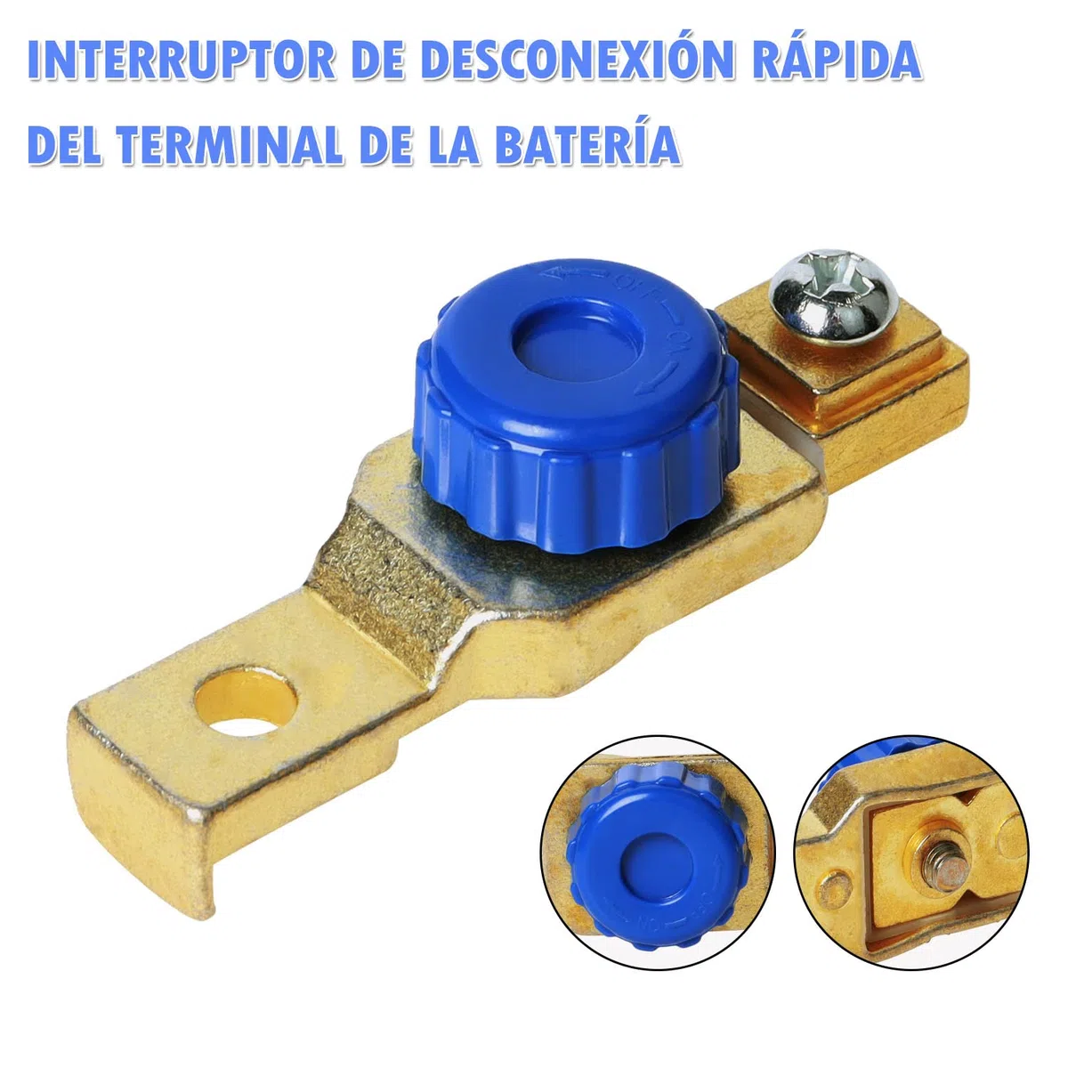 Interruttore di Separazione della Batteria, Staccabatteria 12V 80A, Interruttore Principale della Batteria per Moto Auto Camion Barca Veicoli da Poweka (2 Pezzi)
