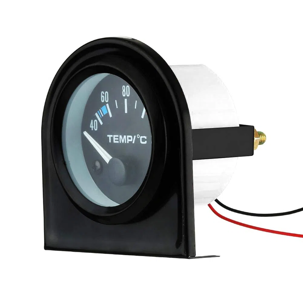 Indicatore della temperatura dell'acqua digitale per auto, 52 mm, 40 – 120 ℃, a LED, universale