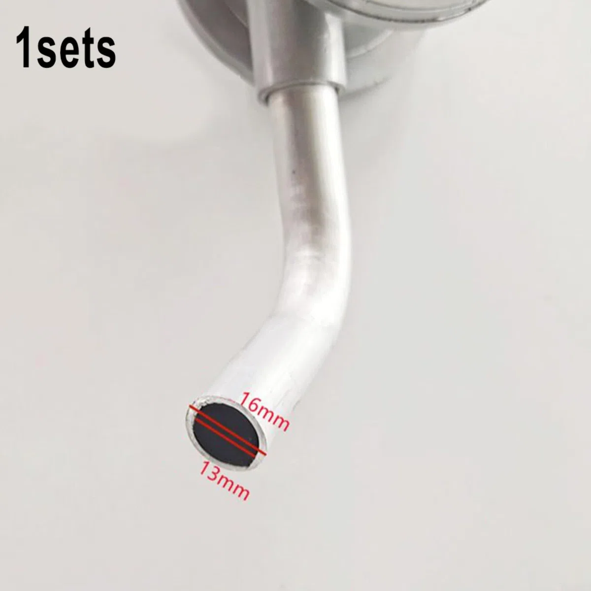 Pompa manuale a tamburo rotante, portata 10 Gpm, autoadescante, trasferimento di olio combustibile con adattatore da 5,1 cm e tubo da 55 cm, struttura in lega di alluminio per erogazione di