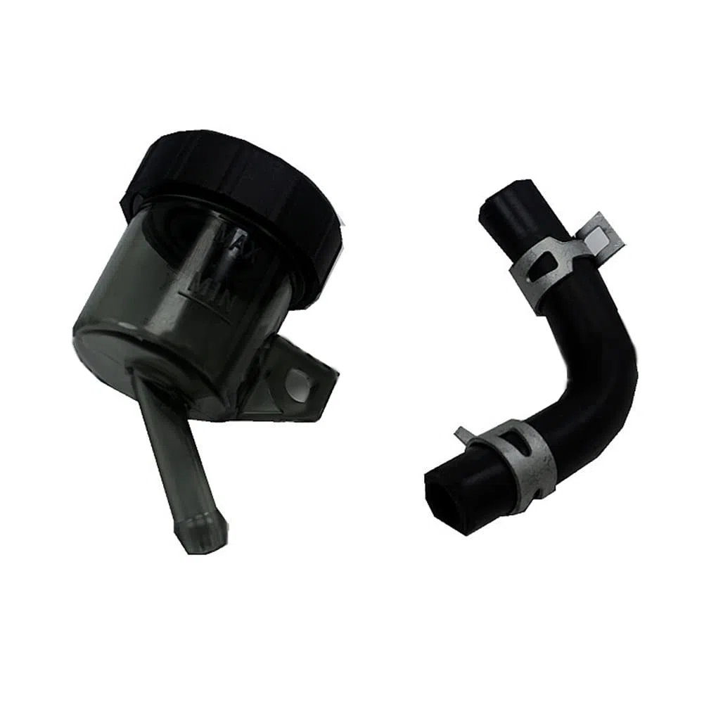 2 Pezzi Serbatoio del Liquido Freni Posteriore per Moto, Serbatoio del Liquido Freni Posteriore, Serbatoio della Frizione, Serbatoio Principale del Freno, Pompa del Freno, Serbatoio Universale per
